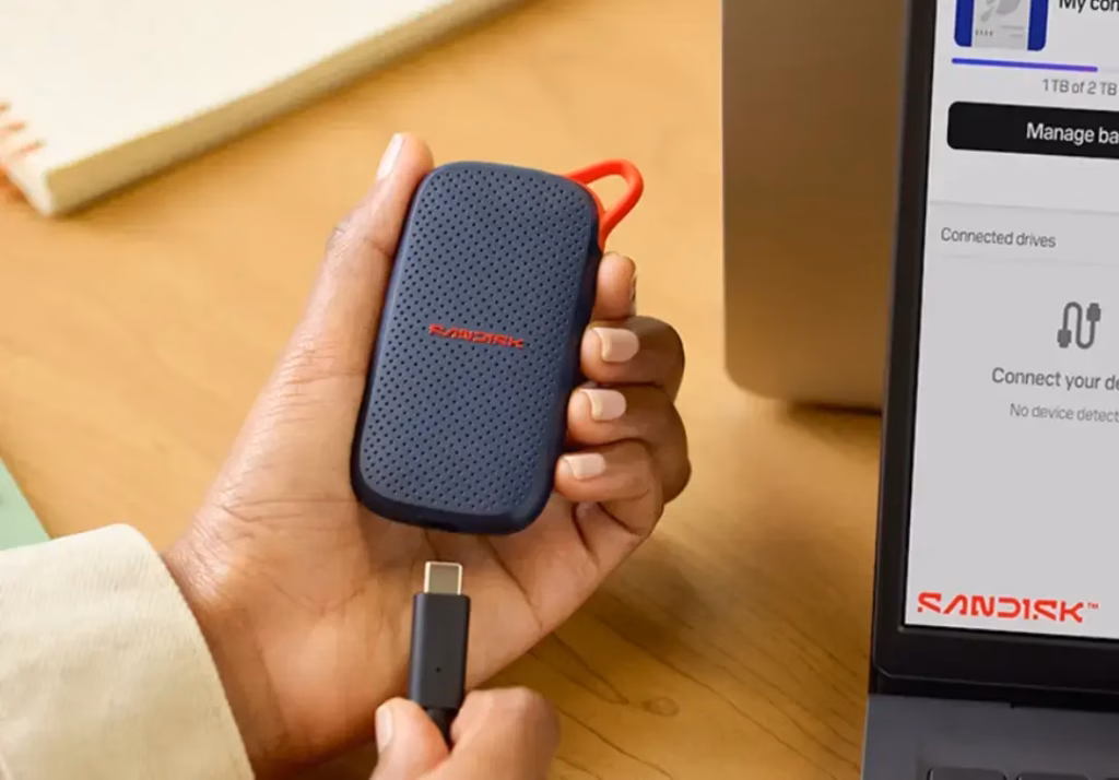 SanDisk випустила крихітний SSD, який читає дані зі швидкістю 1000 МБ/с