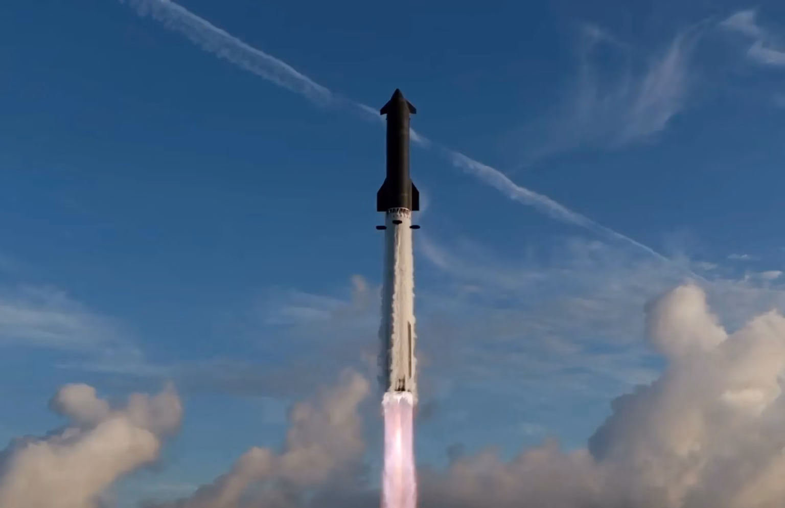 SpaceX запустила Starship у першій спробі вийти на орбіту