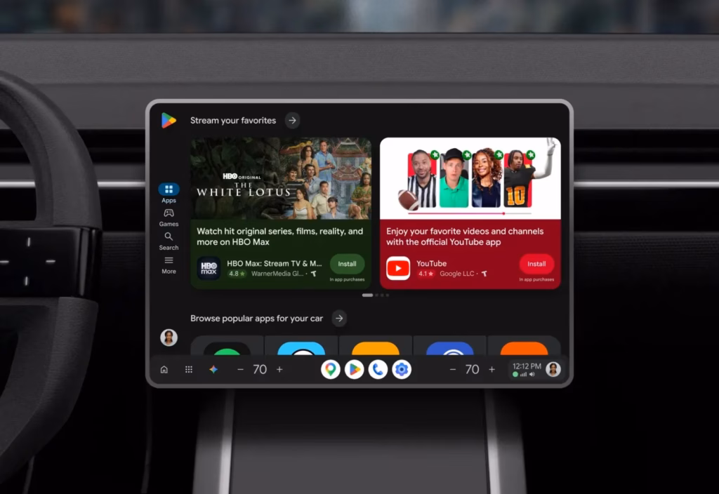 Google оптимізує Android в автомобілях