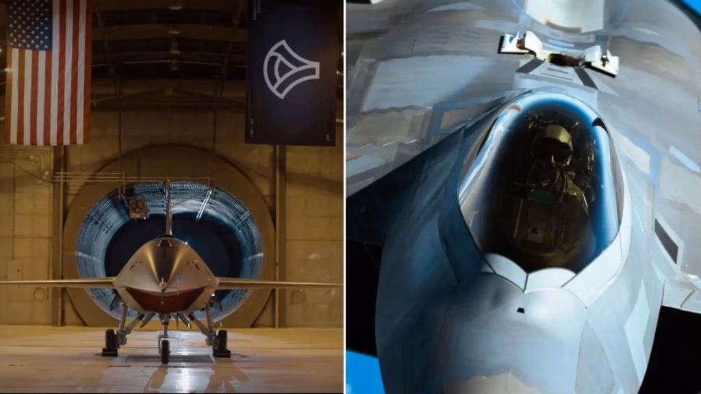 Пілот F-22 уперше керував дроном Fury з кабіни винищувача