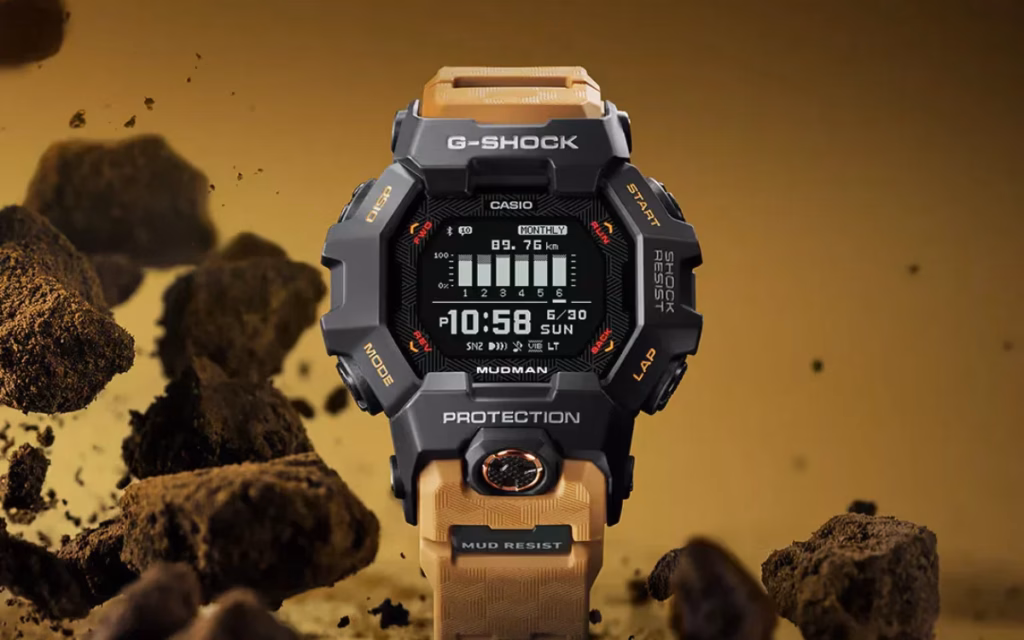 Casio випускає три годинники Mudman GDG-B100 з MIP-дисплеями