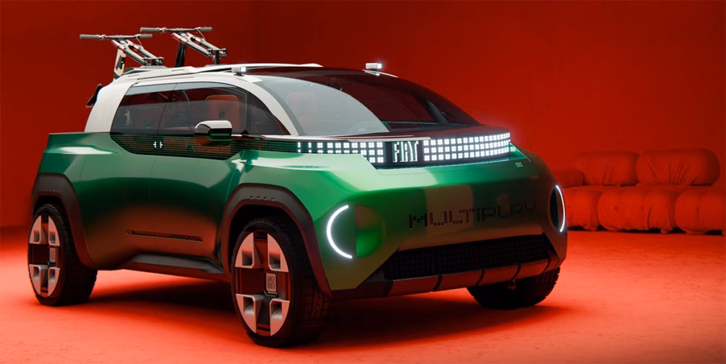 Fiat показала автомобіль-трансформер Fiat показала автомобіль-трансформер